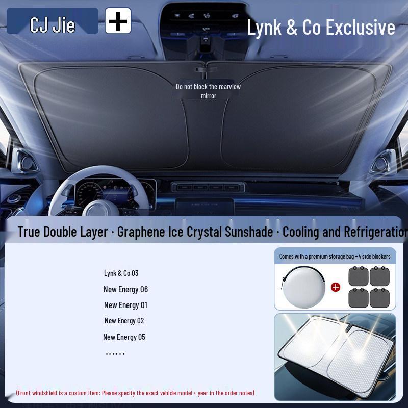 Car Windshield Sunshade Umbrella - Heat and Sun Blocker Visor Cover