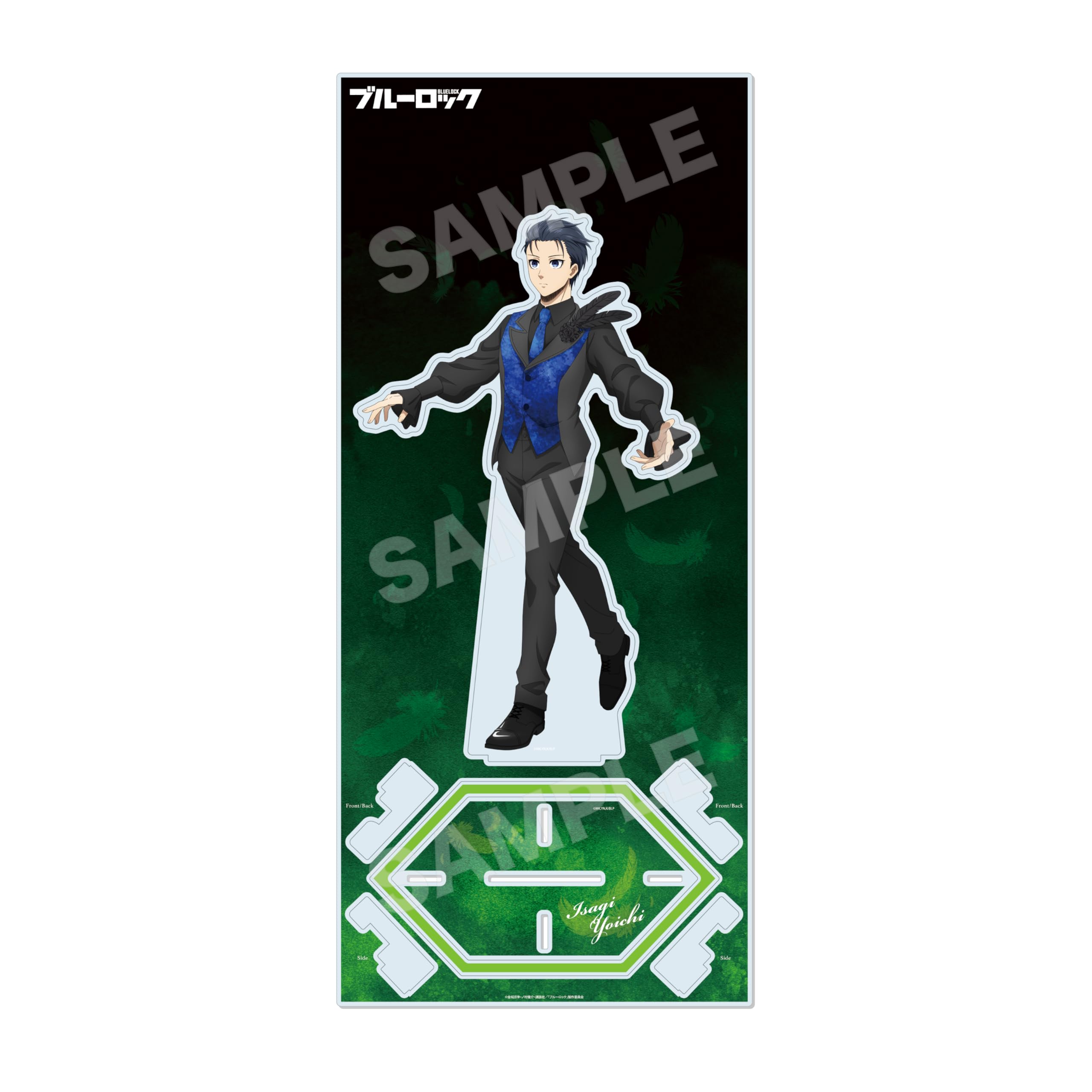 Blue Lock 01 Киёси Сэйити Высокая акриловая подставка