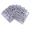 7pcsset DIY Needle Felting Applique Mold Felt Template Beginner Craft Tool