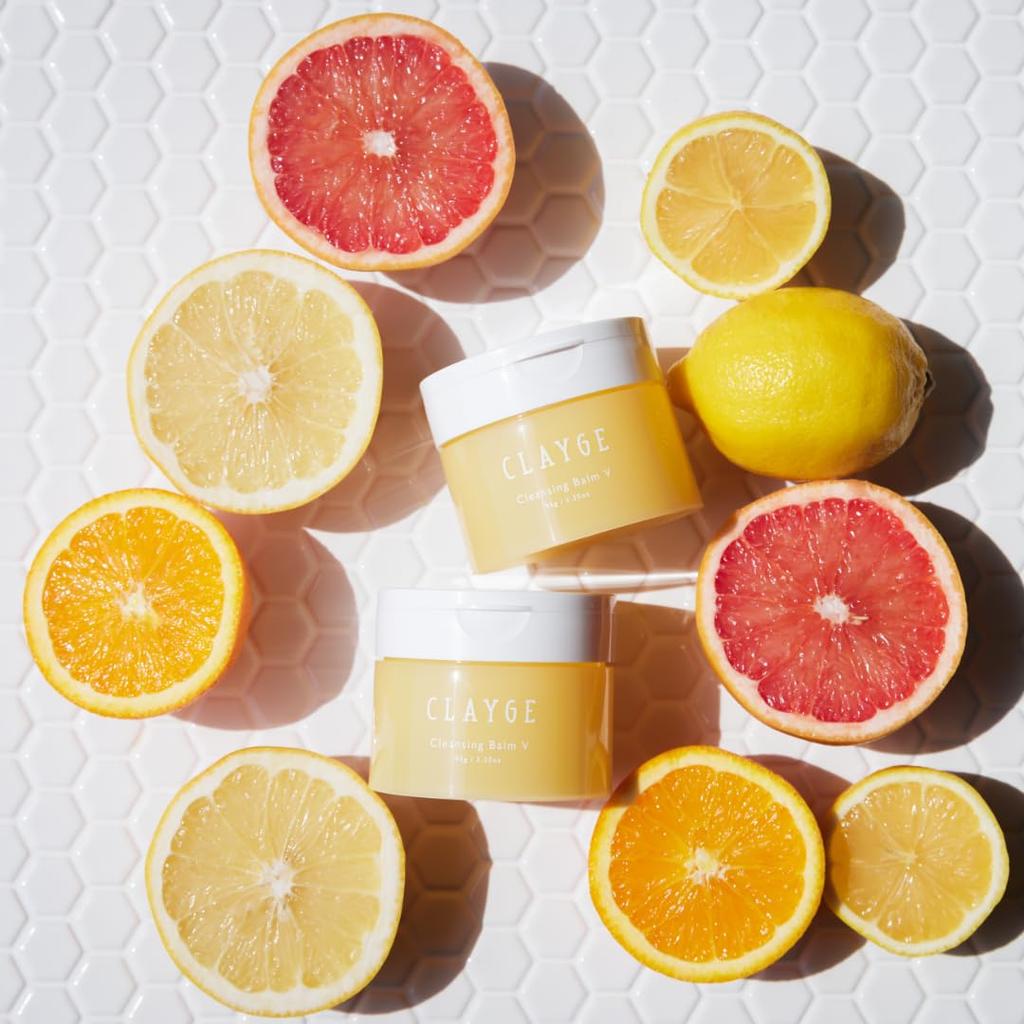 CLAYGE Cleansing Balm V Vitamin Pore and Clarity Relaxing Citrus Scent 95g, Care,