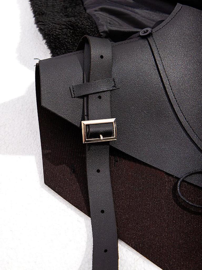 Men's Medieval Vampire Demon Costume Shawl - Halloween, Cosplay, Stage Performance, Party Cloak Cape