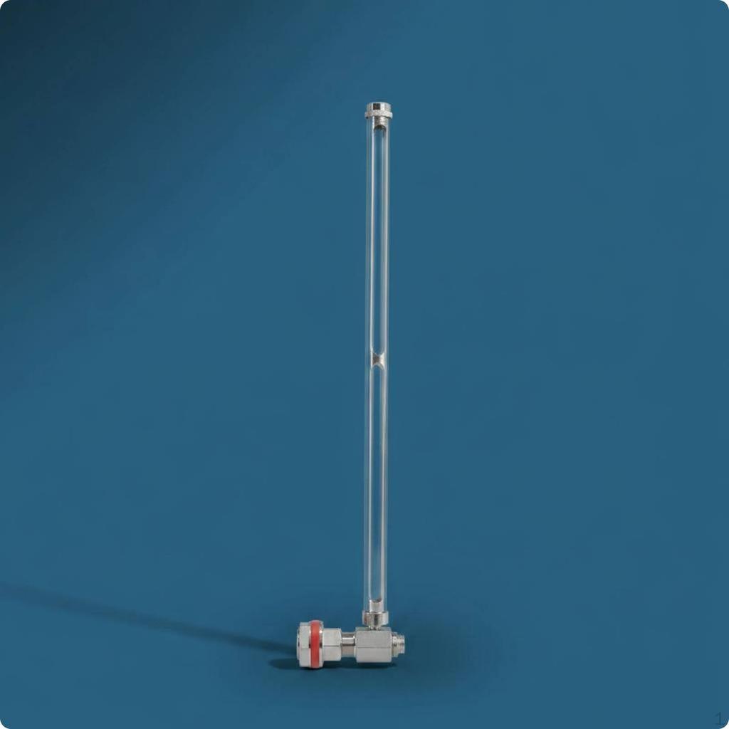 Keg Sight Glass Tube Weldless Clear Liquid Reading Beer Fermenter Gauge for Home a