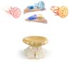 Realistic Marine Animal Plastic Jellyfish Sculpture Static Tabletop Ornament For Collectors