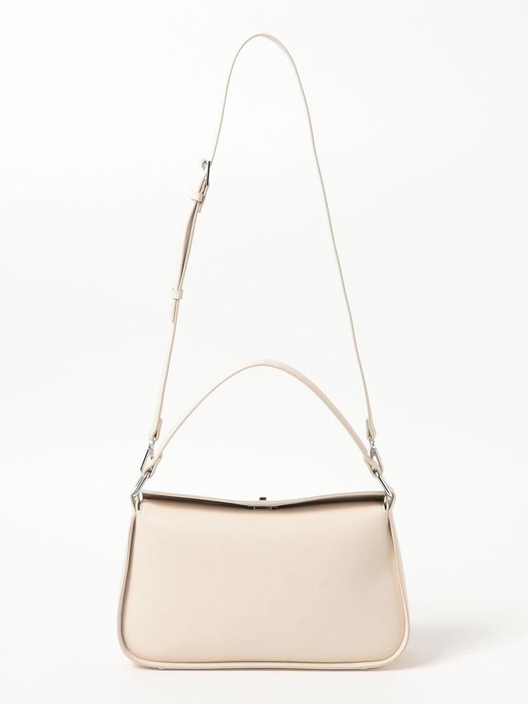 Ray Beams Canvas Bag, Square, One-Handle, Women's, OFFWHITE, One Size