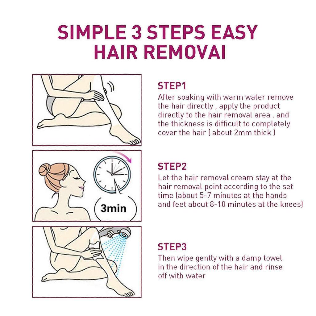 Oceaura Hair Removal Cream Is Gentle, Non-Irritating, Smooth And Fair For The Skin On The Arms, Armpits, Legs And Body