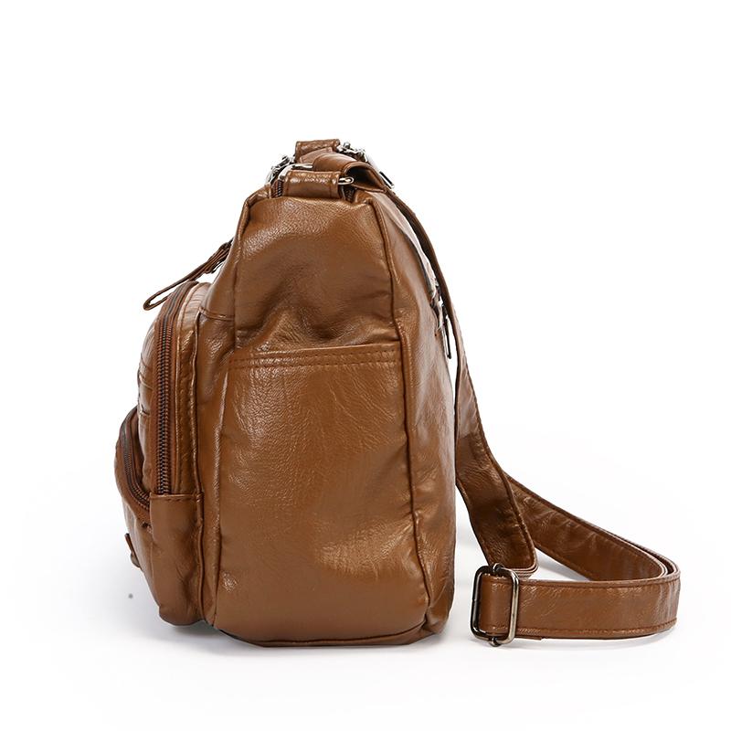 Women's Crossbody Bag Vintage Multi-Layer Shoulder Bag