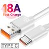 18A USB Cable Fast Charging Type C Cables Quick Charger Data Cord Wire for Samsung Xiaomi Huawei Android USB A To Type-C Cable