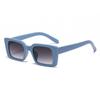 Rectangle Fashion Sunglasses Man Hip Hop Vintage Designer Black Shades Sun Glasses Small Frame Personality  Lentes
