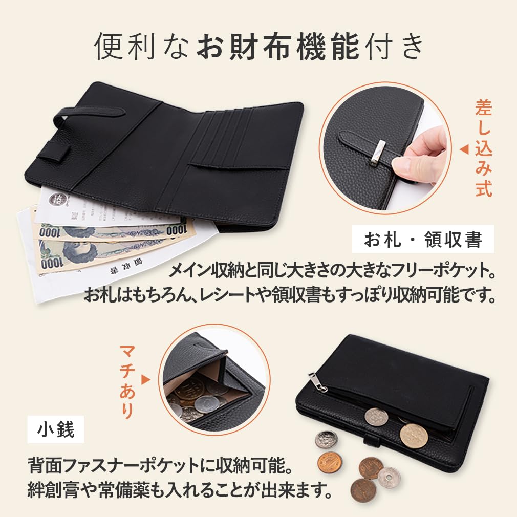 VITAFELICE Women's 10-Pocket Multi-Case (inb-10046p) (Light Gray)