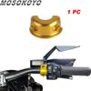 For Harley Dyna FXD Half Clamps Perch Clamp Master Cylinder Brake Clutch Control Bracket For Low Rider Fat Street Bob Wide Glide