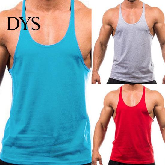 Hot Men's Sleeveless Singlets Muscle Vest Gym Fitness Workout Tank Top