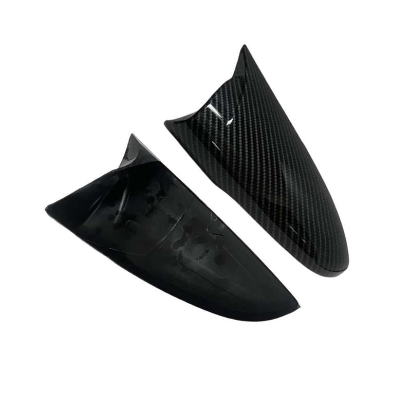 Cars Accessories Door Mirror Cover For Hyundai I20 N Line 2024-2025 Carbon Fiber Black Car Decoration Styling Modify A Car