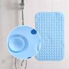 PVC Non-Slip Bath Mat with Suction Cups Shower Bathtub Mat Anti-Fatigue Bathroom Floor Mat Massage Foot Pad