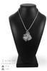 Schnauzer II – Necklace with a dog, dog pendant on a silver chain | Art-Dog