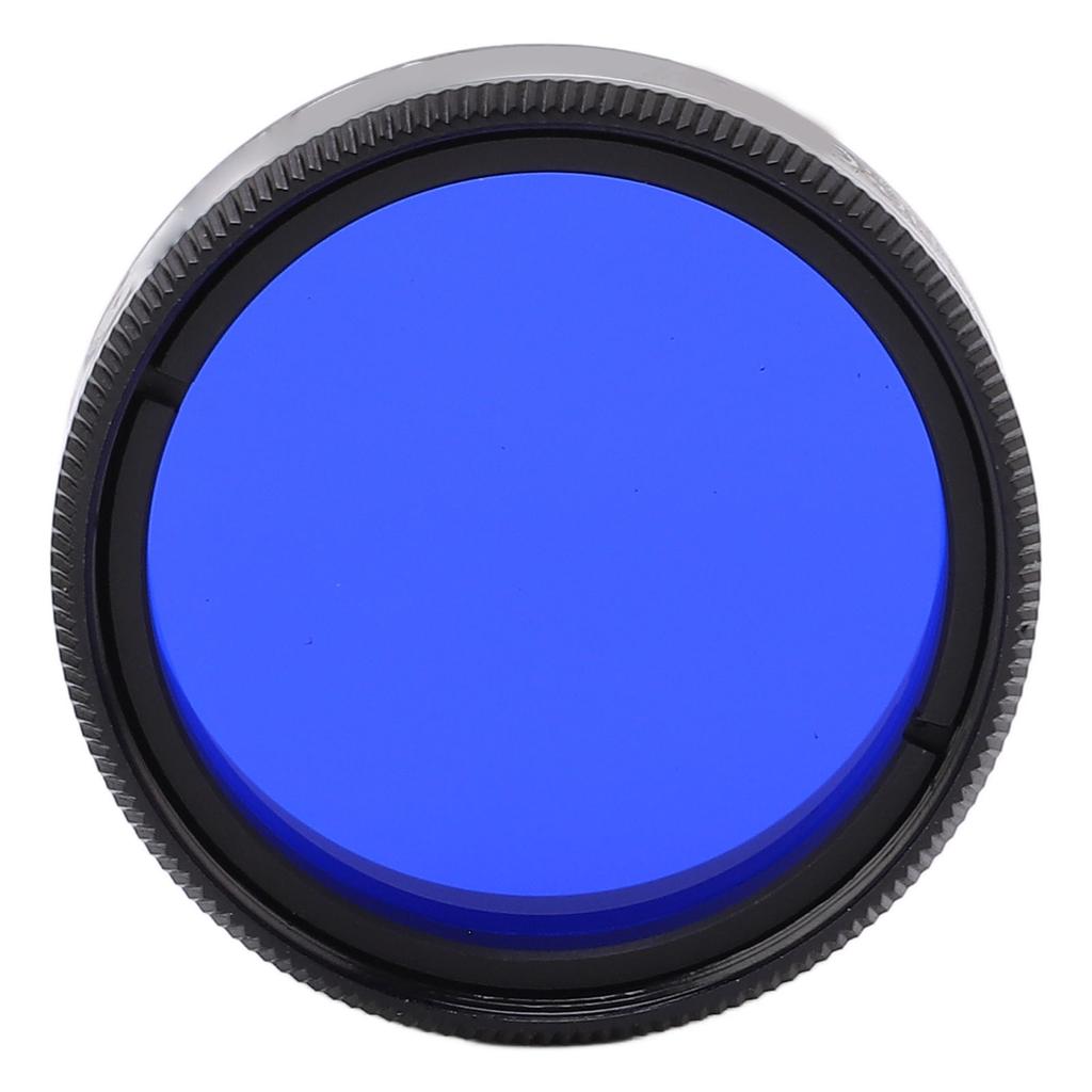 Telescope Eyepiece Filter Dark Blue Optical Glass Telescope Eyepiece Planetary Filter for 1.25in Telescope Eyepiece