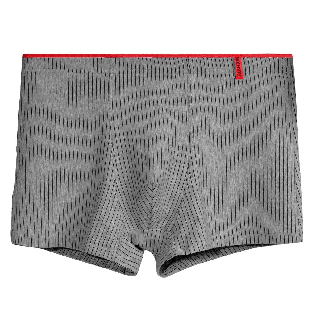 Pure Cotton Antibacterial Men's High Elastic Boxer Briefs