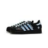 Adidas Originals Superstar 2 Leather Low top Skateboard Shoes Men's Black Blue JI0079(Team1517-SBOX)