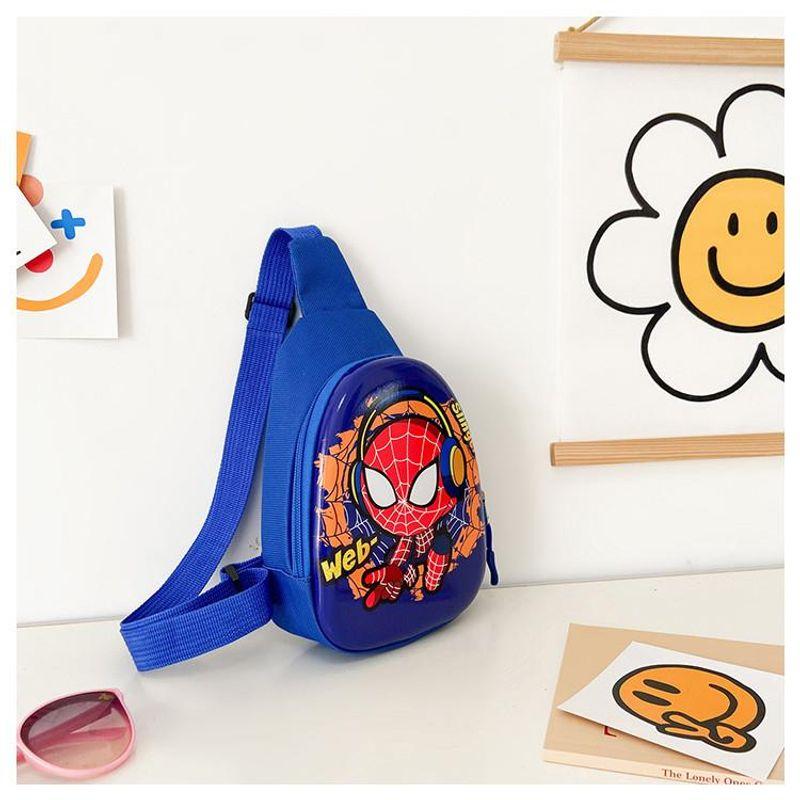 

Британская детская сумка-мессенджер RTRX, нагрудная сумка, повседневный рюкзак для мальчика, подходящий ко всему, новая корейская серия, модный детский Spider-Man