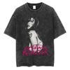 Karol G Tropicoqueta  Album Latina Foreva Washed T Shirt Men Women Trendy Loose Tshirts Casual Cotton Retro Street T Shirts