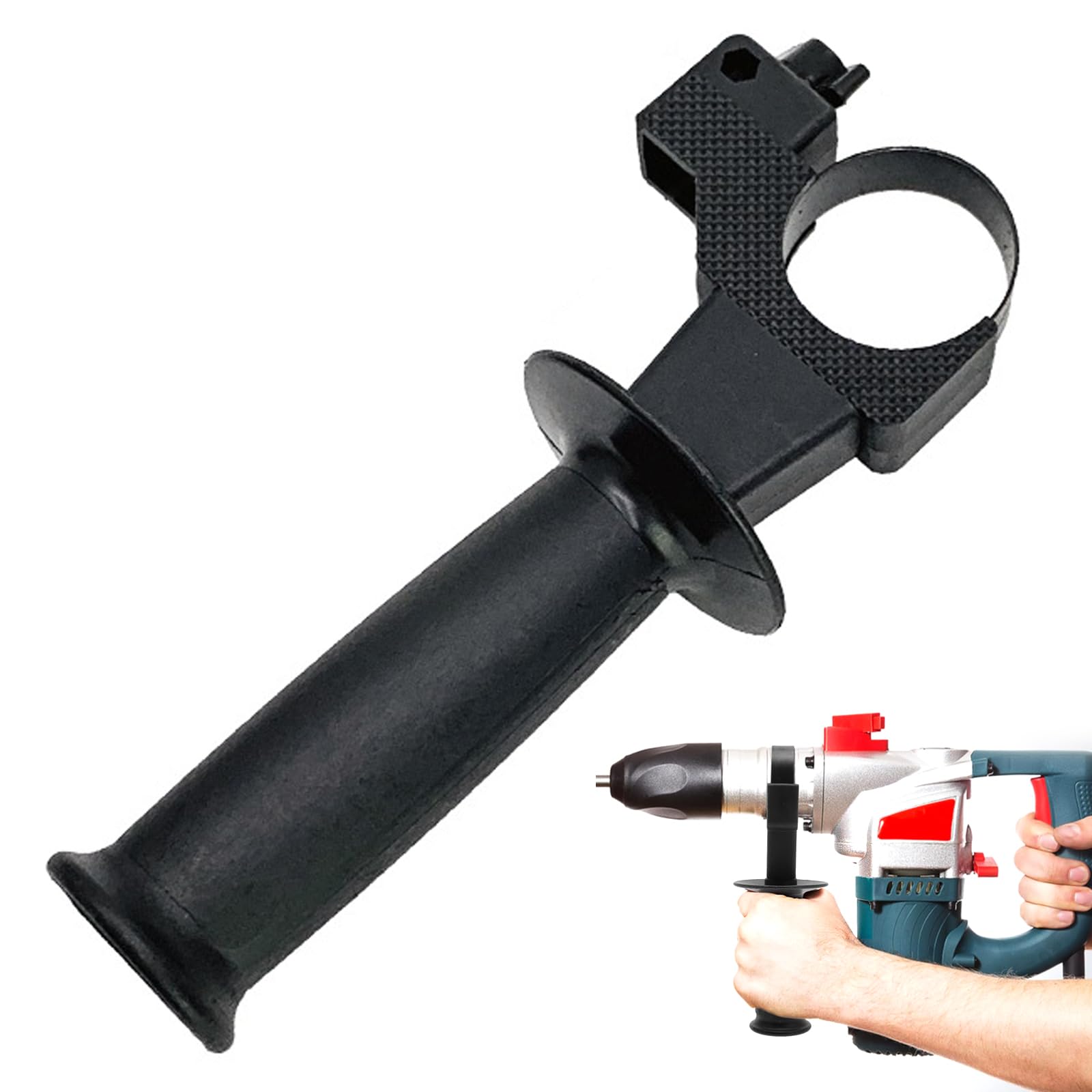 

PAVIKE Електричний молоток Передній Електричний молоток Аксесуар Порожня Передня Допоміжна Рукоятка для Живлення Сумісний з Ручними Інструментами Рукоятка, Рукоятка, Інструменти,