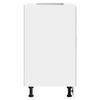 vidaXL Kitchen Base Cabinet Porto White Wood Composite