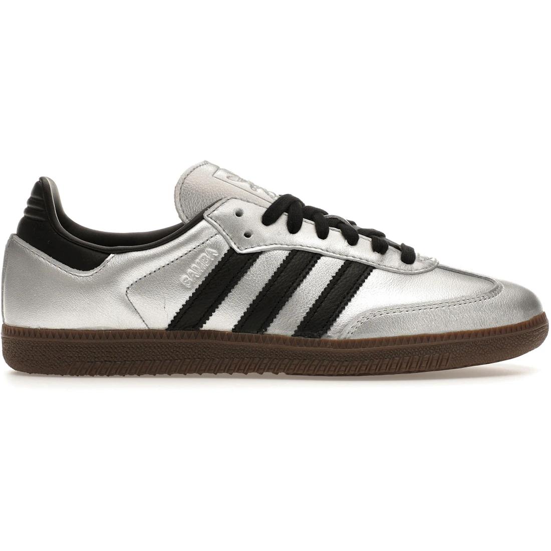 

Кроссовки adidas Samba OG Серебристый металлик Черный Резина (Женский)(ДЖИ4218) 42