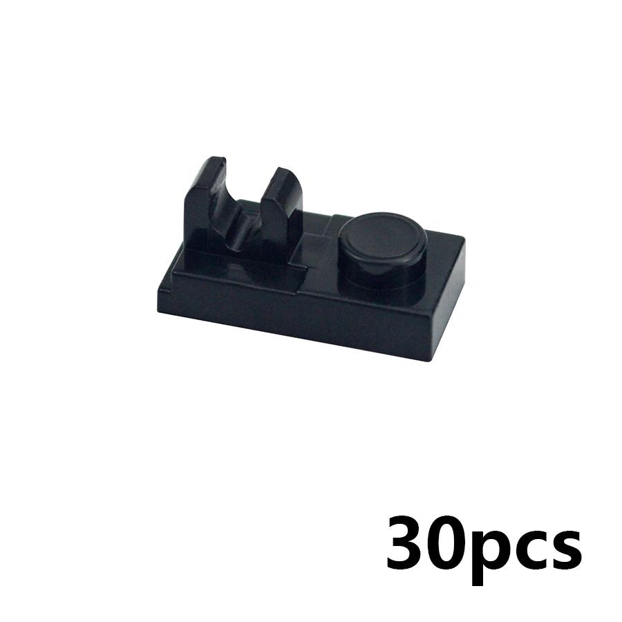 MOC Part Assemble Plate Special 1x2 with Handles Thin Brick Clip DIY Building Block Kid Toy Compatible 63868 92280 60478 18649
