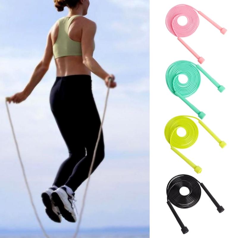 Adjustable PVC Skipping Rope Thicken Speed Jump Rope Weighted Jump Rope