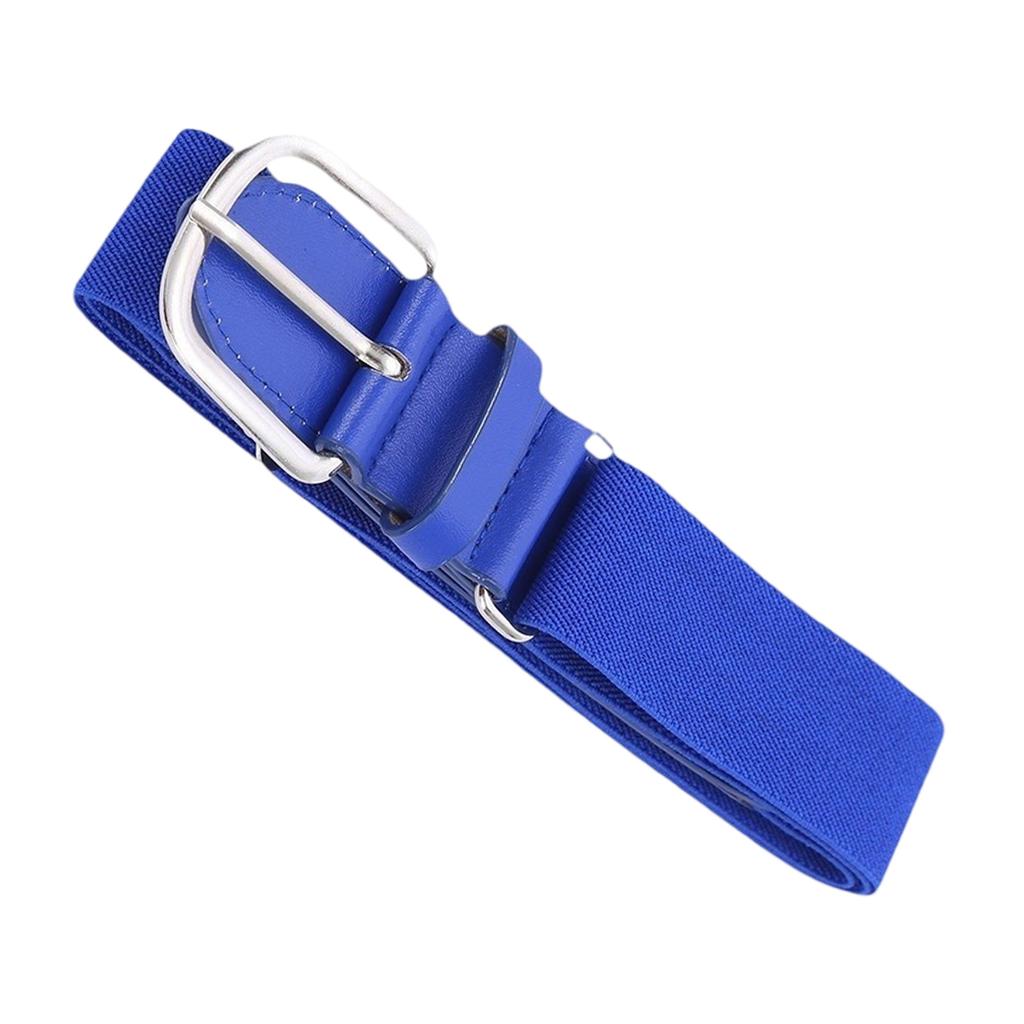 Teenage Elastic Baseball Waist Belt Stretchy Softball Waist Band Fashionable Decorative Alloy Buckle Waistband