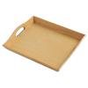 Classic Wooden Serving Tray for Dining and Entertaining