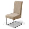 Waterproof Fabric Chair Cover Leaf Pattern Jacquard Chair Seat Slipcover Piain Dining Seat Case with TPU Membrane Restaurant