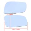 Car Side Heated Rearview Mirror Glass for VW Passat B5 1997-2005 Jetta/Golf MK4 Left/Right Side
