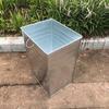 Stainless Steel Square Trash Can
