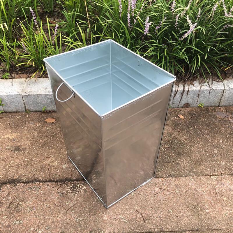 Stainless Steel Square Trash Can