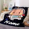 Personalizza Nome Personalità Bubu Dudu (3) Coperta Morbida e Calda per Divano, Ufficio, Letto, Viaggio, Pausa Pranzo, Regalo Adatto a Tutte le Stagioni