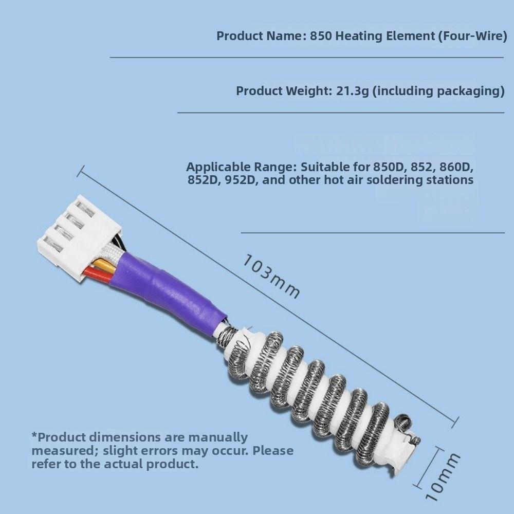 High Quality 220~240V Heating Element Two Temperature Gears 4 Styles 950 Hotline 852 952 Heating Wire For 850 Heating Tool