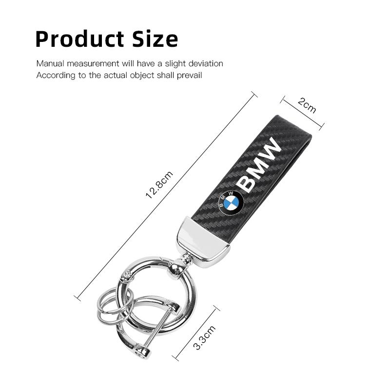 For BMW X1 X2 X3 X5 X4 X6 X7 iX3 F20 F10 F07 E70 E46 E90 E92 E60 Car Keychain Auto Key Ring Decorative Pendant Auto Accessories cysh69
