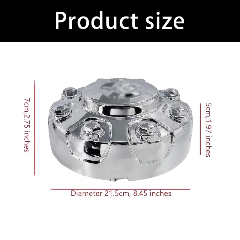 Wheel Center Cover for Lost Cap Repair, ABS Single Cap Part Number 6PG02TRMAB, Helps Return a Finished Look to the Center Area Again