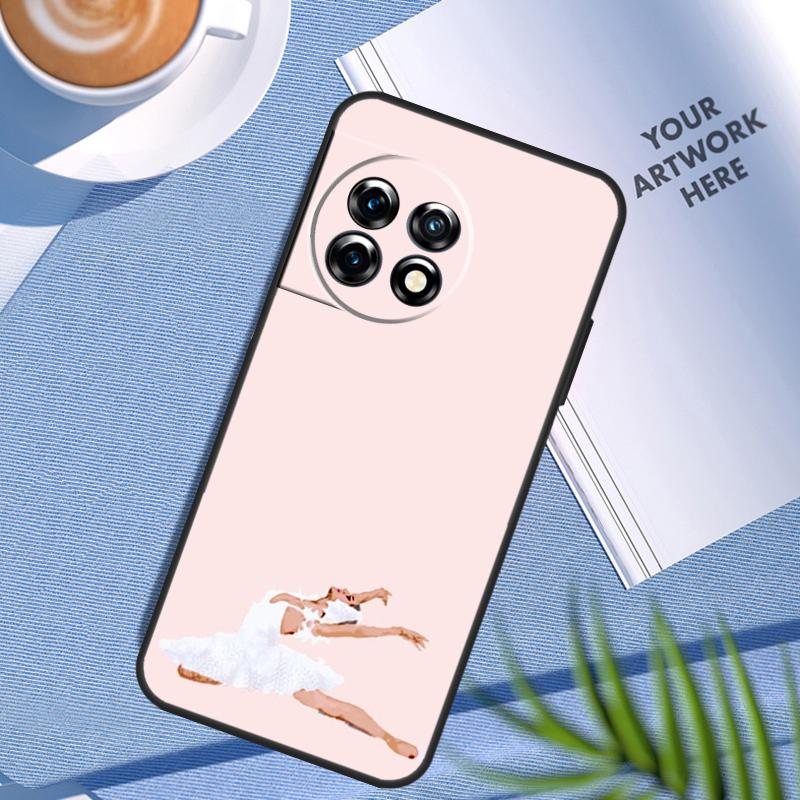 Swan Dance Ballet Case For OnePlus Nord N200 N100 Nord 3 2T CE 2 Lite OnePlus 12 11 10 Pro 10T 10R 12R Cover