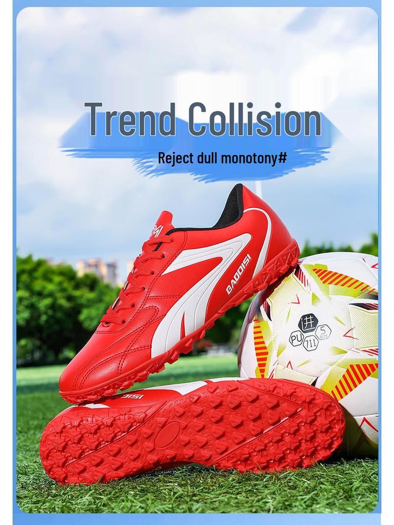 Cross-border World Cup Youth Predator Turf Soccer Shoes with Long Spikes
