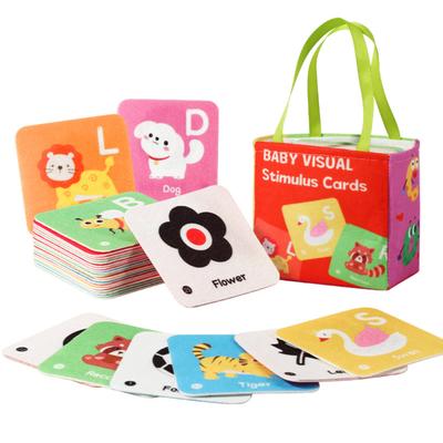 Baby-Wende-Buch Lernspielzeug Kann Nicht Für Kinderwissen Über Objekte Karten-Stoffbuch Früherziehung Erleuchtungsbuch 0-5 Jahre Alt