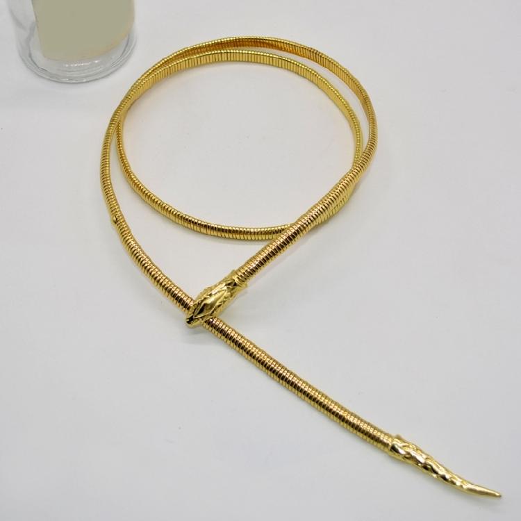 Fashionable Waist Chain Snake Clasp Waistband Adjustable Waist Jewelry Stylish Waish Chain Metal Texture for Daily Party