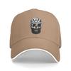 Black Grey Skull Face Da de los Muertos Baseball Cap Outdoor Gym High Quality Trucker Hat UnisexTeens Street Style Print Caps