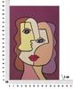 Wall Printing Painting  Face New -B- Cm 60X3X90