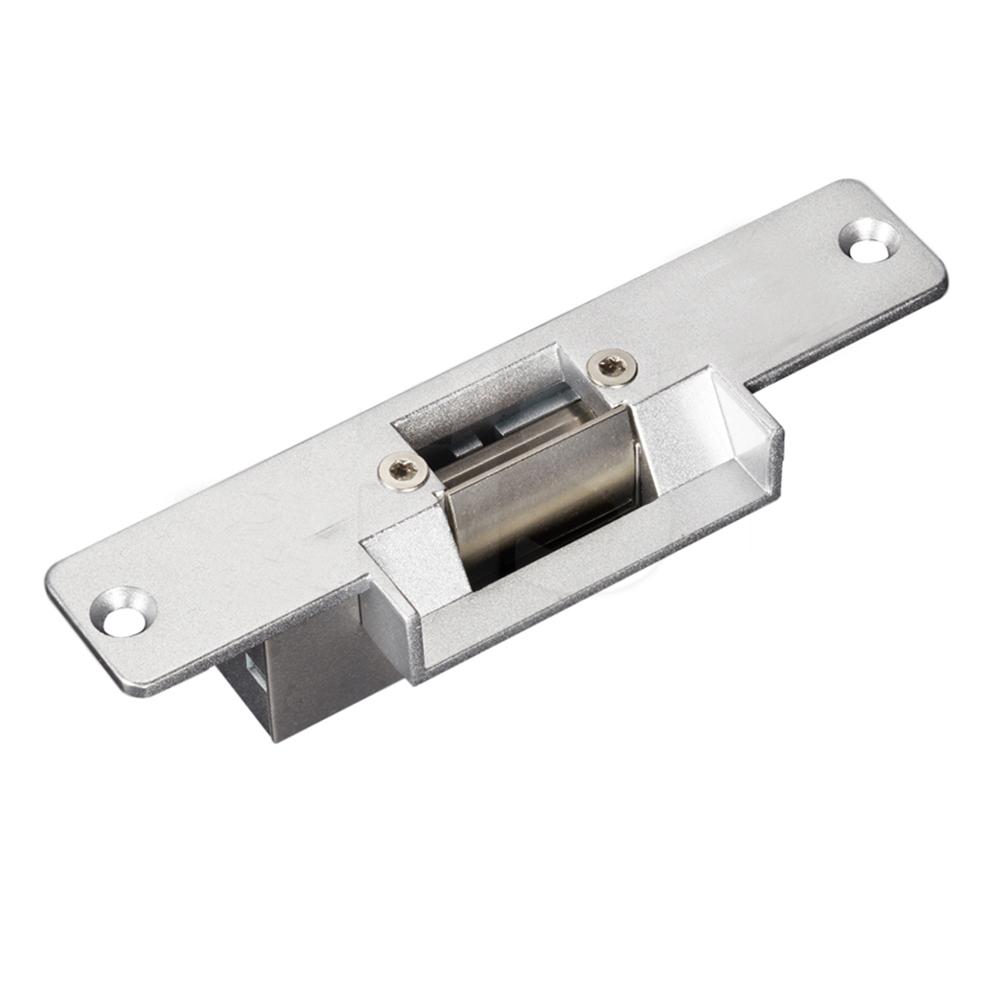Goldbridge Factory Price Heavy Duty 12V Short Panel Electric Strike Lock Keyless Stainless Steel for Sliding Doors
