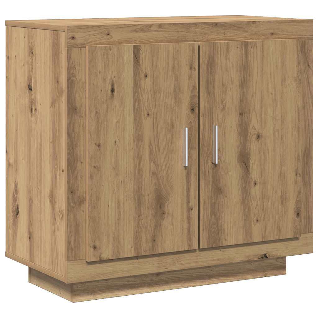 Vidaxl Chest of Drawers, Artisan Oak, 80X40X75 Cm, Wood-Based Material