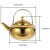 Stainless Steel Exquisite Pot Teapot Daily Use Kettle Stovetop -resistant Convenient