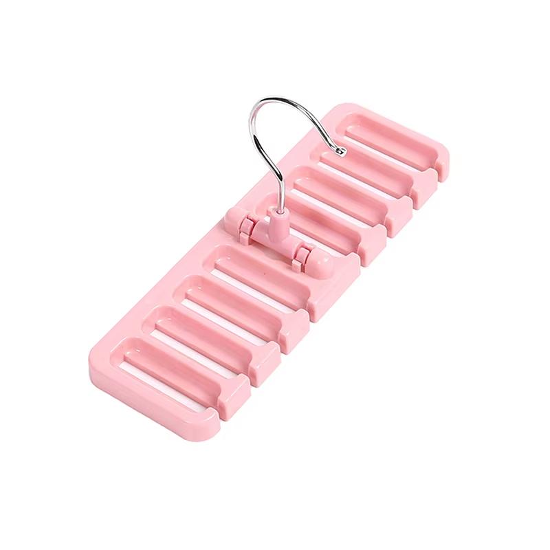 1 PZ Appendi cravatte da cintura Organizzatore rotante da armadio Porta sciarpe multifunzionale Accessori portaoggetti da armadio per la casa