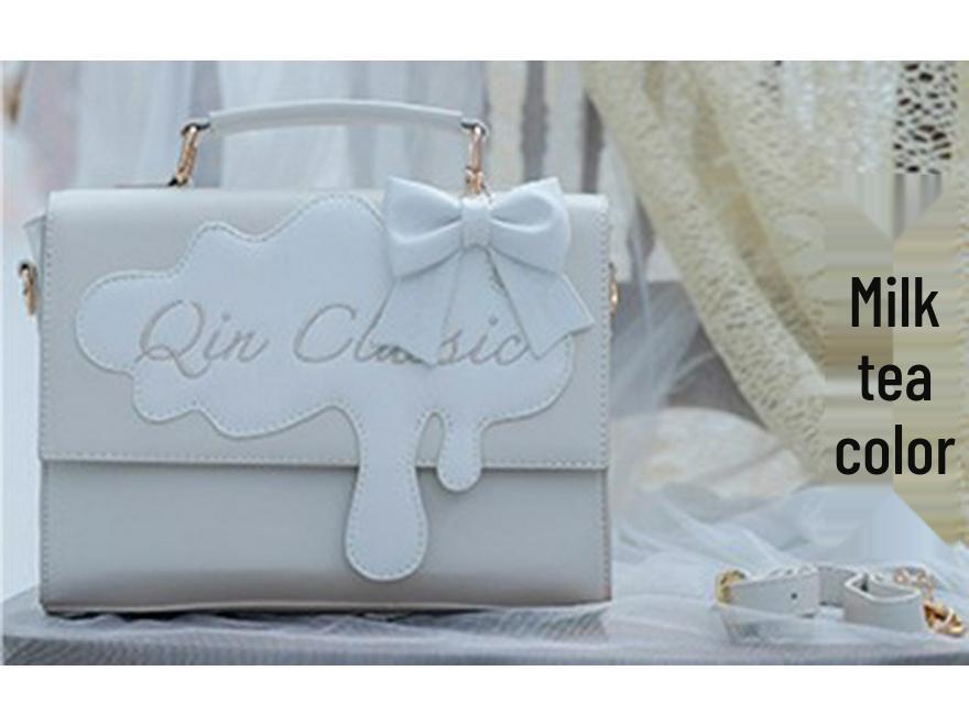 

Original Soft & Cute Lolita Shoulder Bag - Japanese Style JK Uniform Crossbody Square Bag for Women
