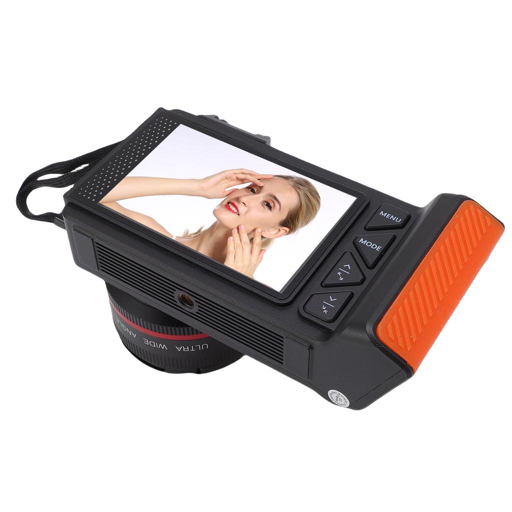 Digital Camera 4K 70MP 50X Zoom Auto   Wide Angle F1.8   Camera With Double Screen Flash for Travel